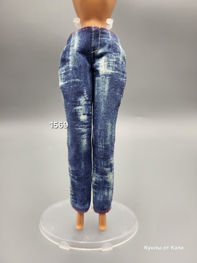 Одежда для куклы Барби винтаж джинсы 1569