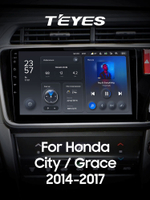 Teyes X1 10,2" для Honda City, Grace 1  2014-2017 (прав)