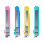 Нож канцелярский Basir для бумаги, 18 мм, 4-х цветов, 24 шт