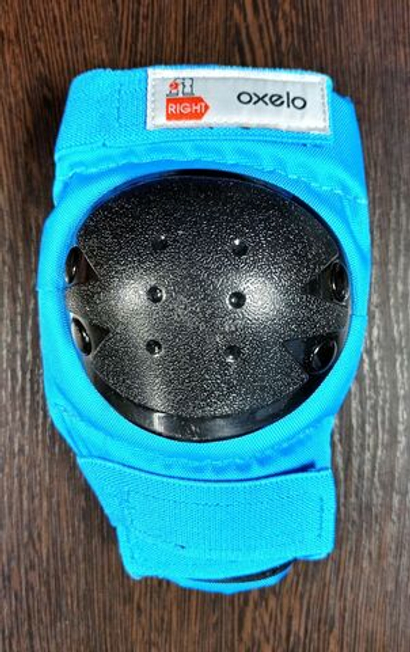 Наколенники для спорта детские, цвет голубой