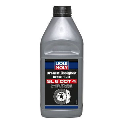 Liqui Moly, SL6 DOT 4 brake fluid. 1 liter