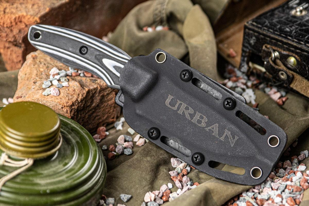 Туристический нож Urban AUS-8 StoneWash G10