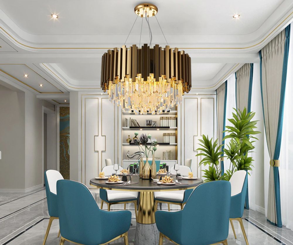 Люстра Barclay L6 gold