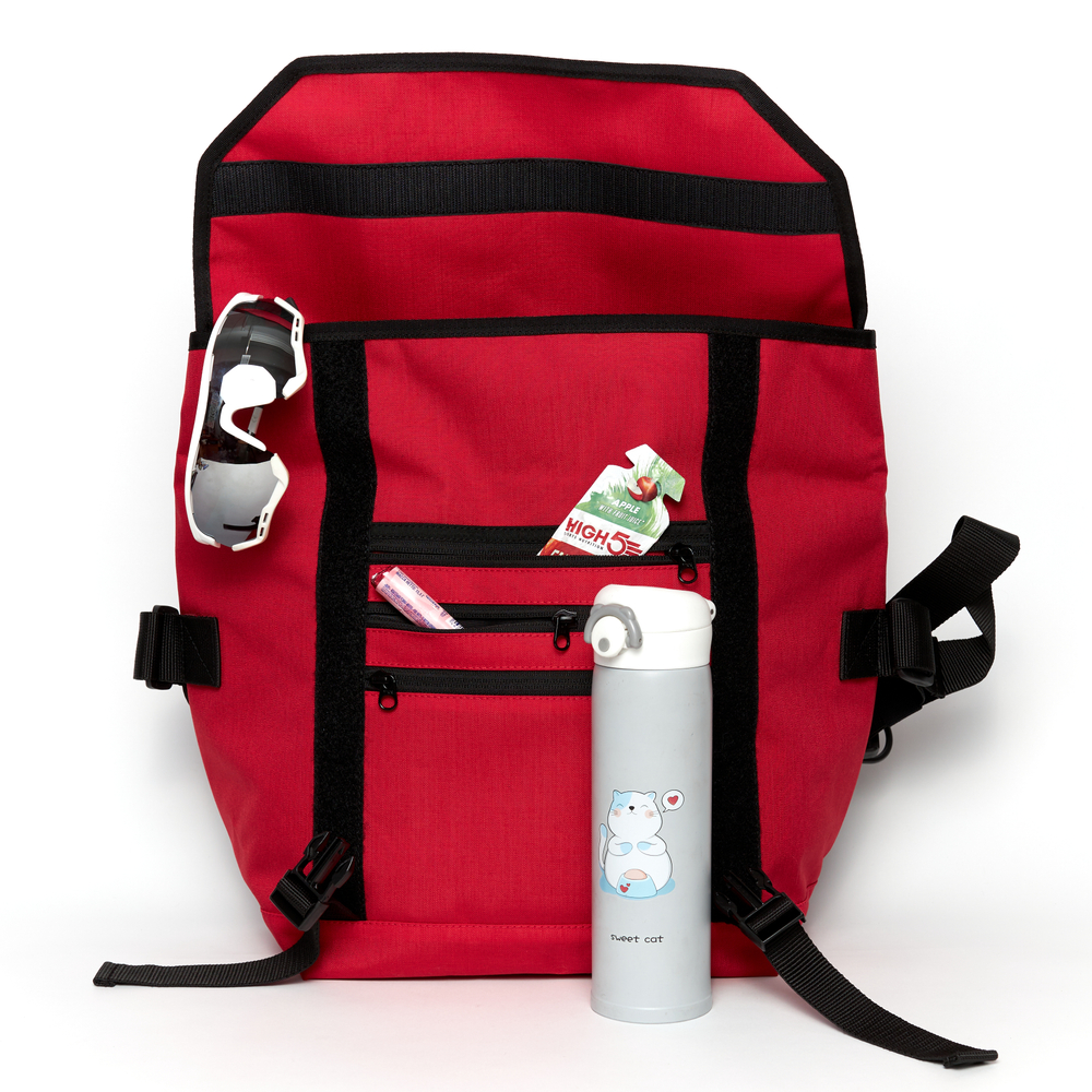 Сумка Messenger Civil NY красный