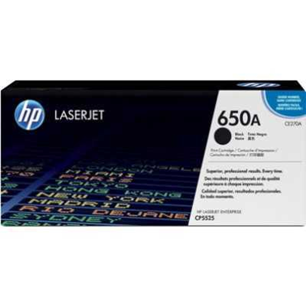 Картридж HP 650A CE270A