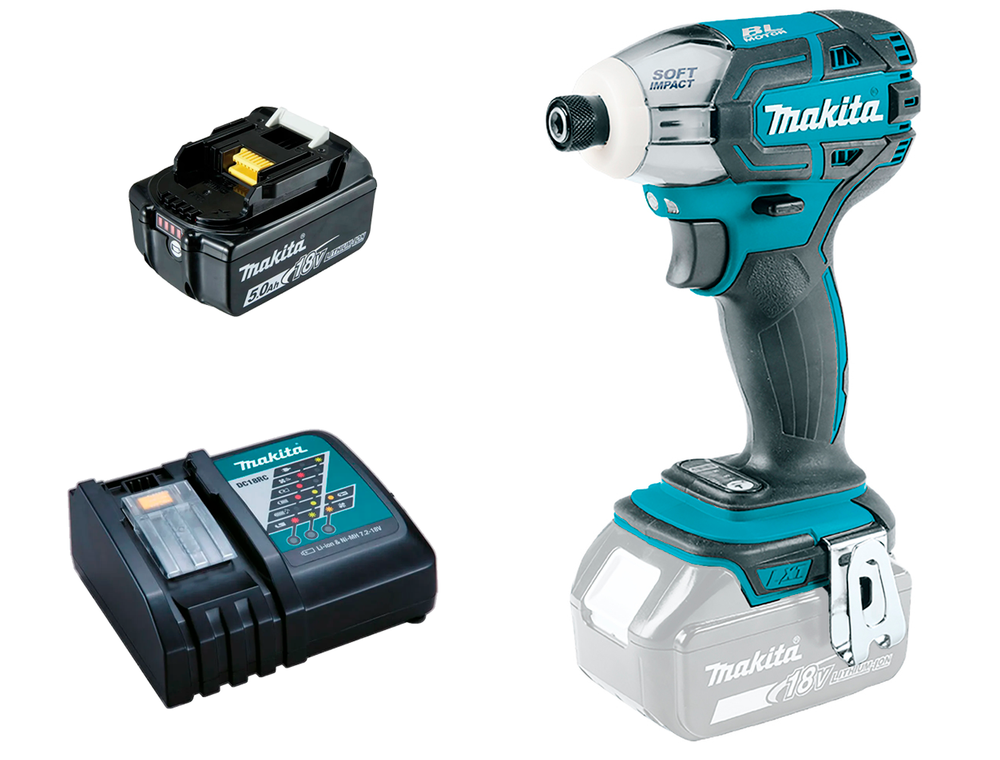 Аккумуляторный ударный винтовёрт Makita DTS141Z с набором