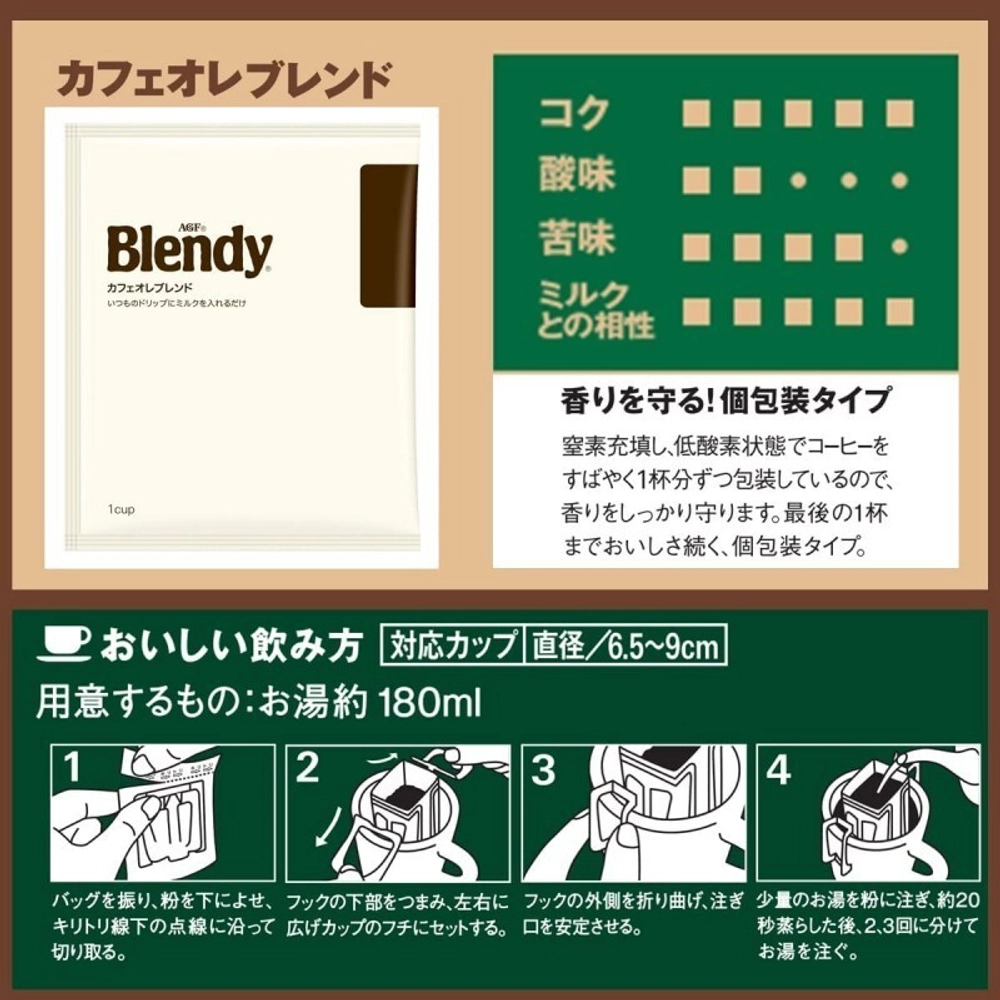 Кофе молотый Blendy Mild Ole Blend AGF