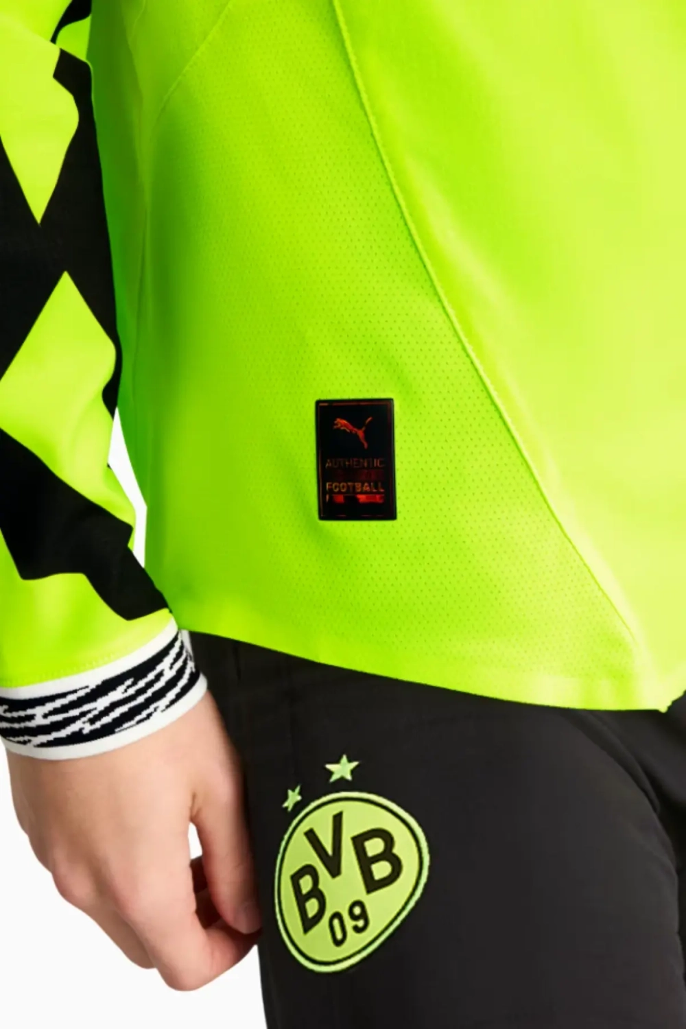 Футболка Puma Borussia Dortmund 24/25 Home Anniversary Authentic LS - желтый