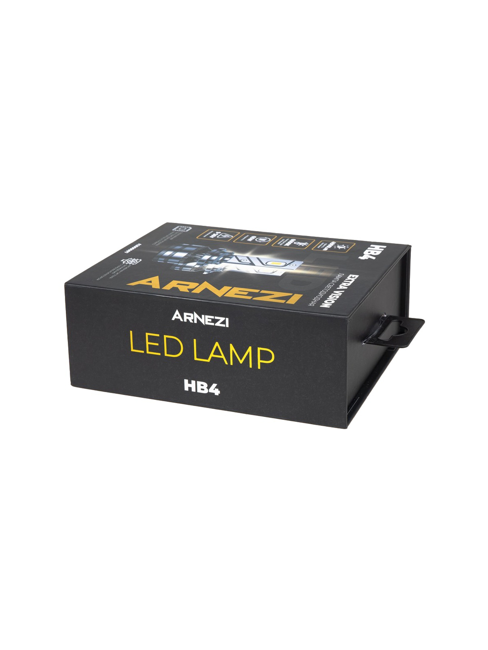 Лампа светодиодная 12/24V HB4 65W 4900lm P22d 6000K ARNEZI Extra Vision LED 2 шт. DUOBOX IP68 A2000007