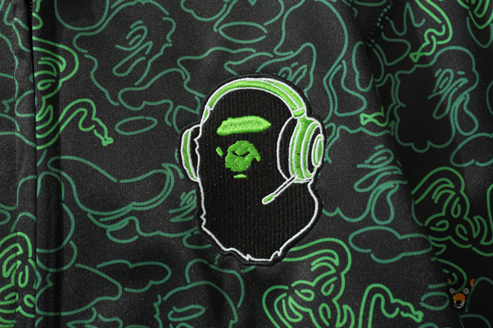 Зип-худи Bape x RAZER