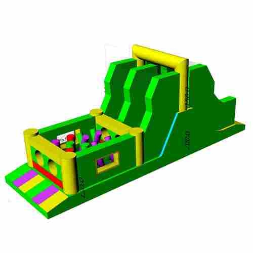 Коммерческая надувная полоса препятствий «Оптимальная», 10*3*4 м