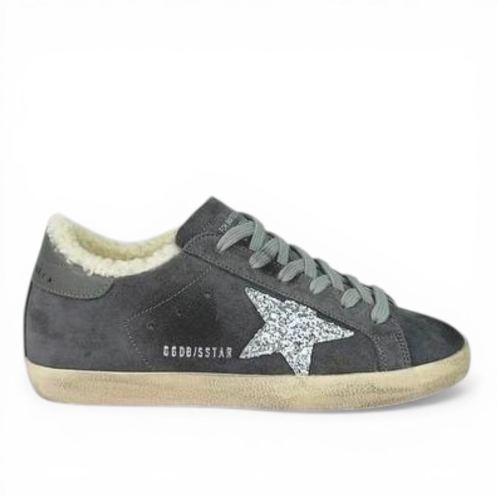 Golden Goose Super Star / Замша бежевые / рыжие