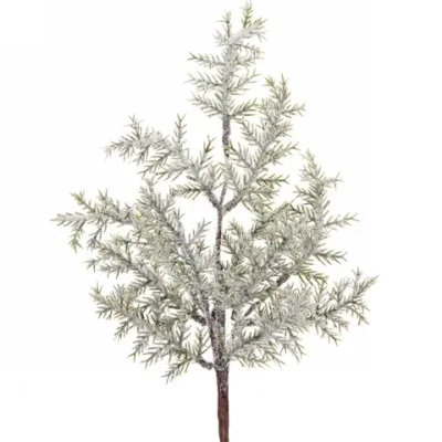 Ветка хвойная «Снежная хвоя» 48 см