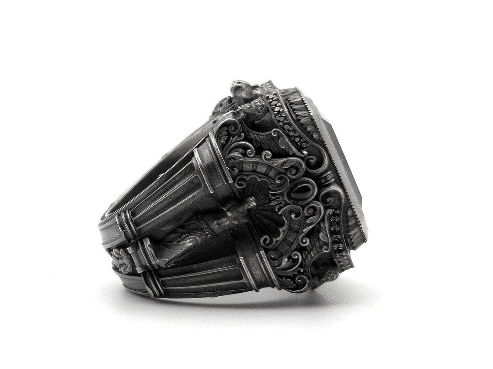 Перстень из серебра "Story" AZR-080