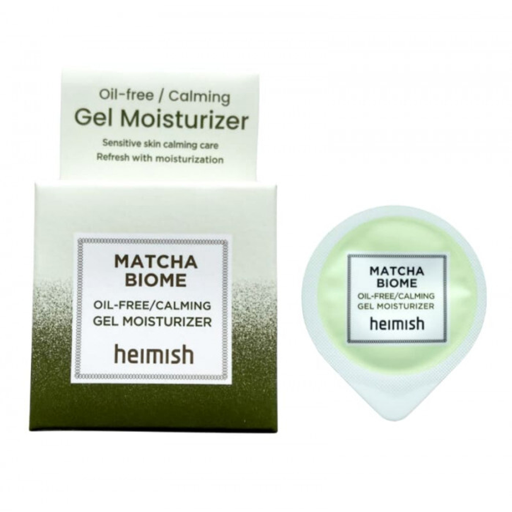 Heimish Matcha Biome Oil-Free Calming Gel Moisturizer успокаивающий крем-гель с пробиотиками