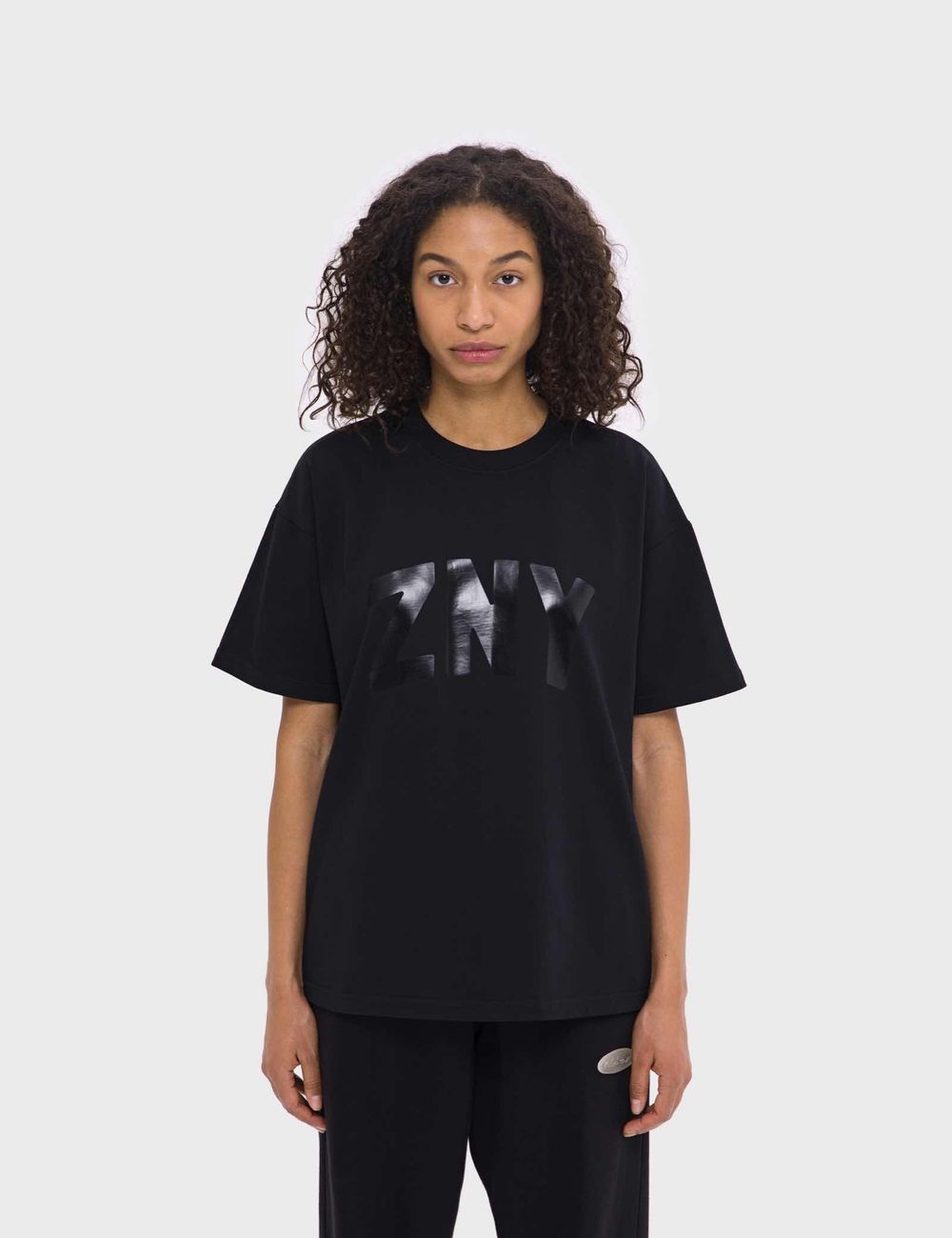 Футболка ZNY COL LOGO SS22 Черная