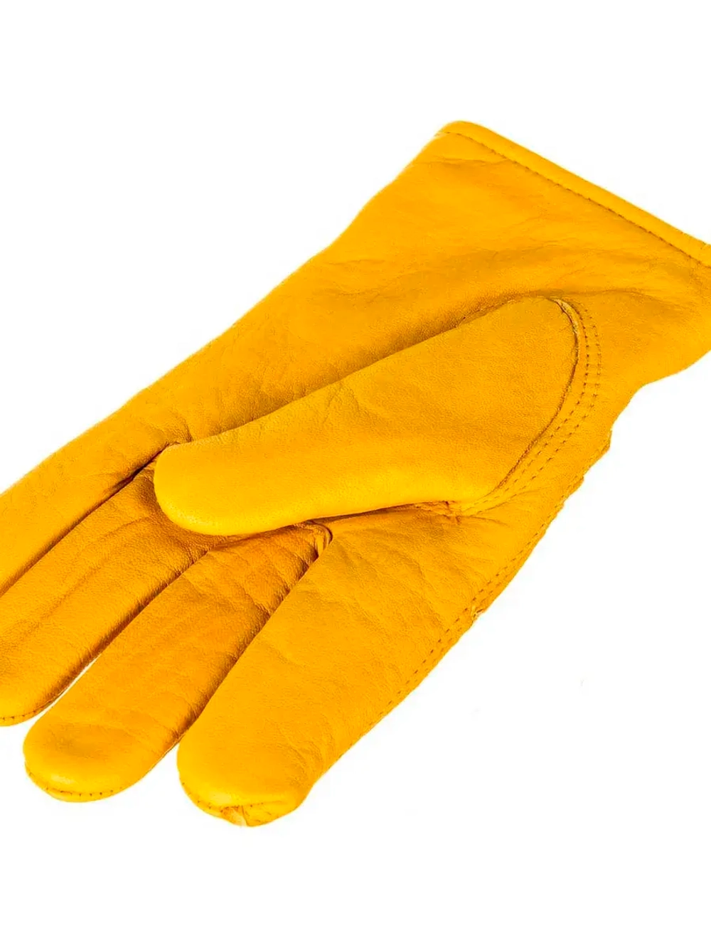 Утепленные кожаные перчатки из лицевой кожи S. GLOVES SOBAT