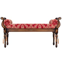 Банкетка Флоренция Орех(Д) Каледония Даймонд Черри