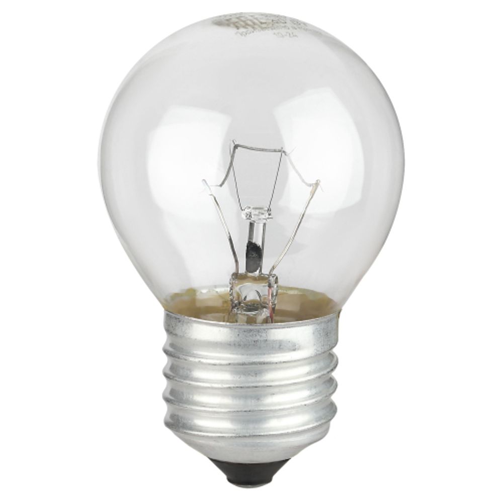 Лампа накаливания ЭРА P-60-E27-230-CL 60Вт 230В шар прозрачный цветная коробка Е27 | Лампы накаливания Шар (G/P)