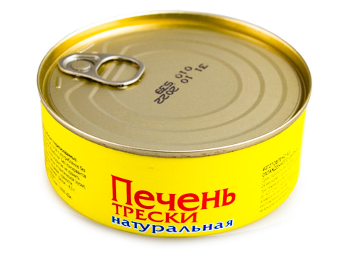 Печень трески натуральная, 230г