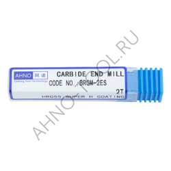 Фреза твердосплавная концевая   0.8мм (L=50, l=2.0, хв=6) Z2 35° микро BRGM-2ES-D0.8 AHNO