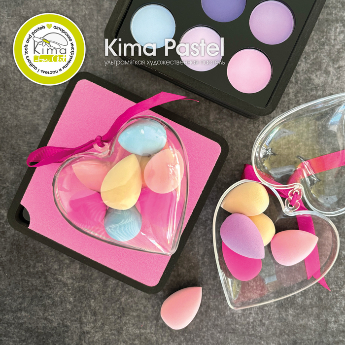 Спонжи для пастели (8 штук)