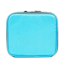 Кейс для мастера малый с зеркалом (26*23*9,5) голубой
