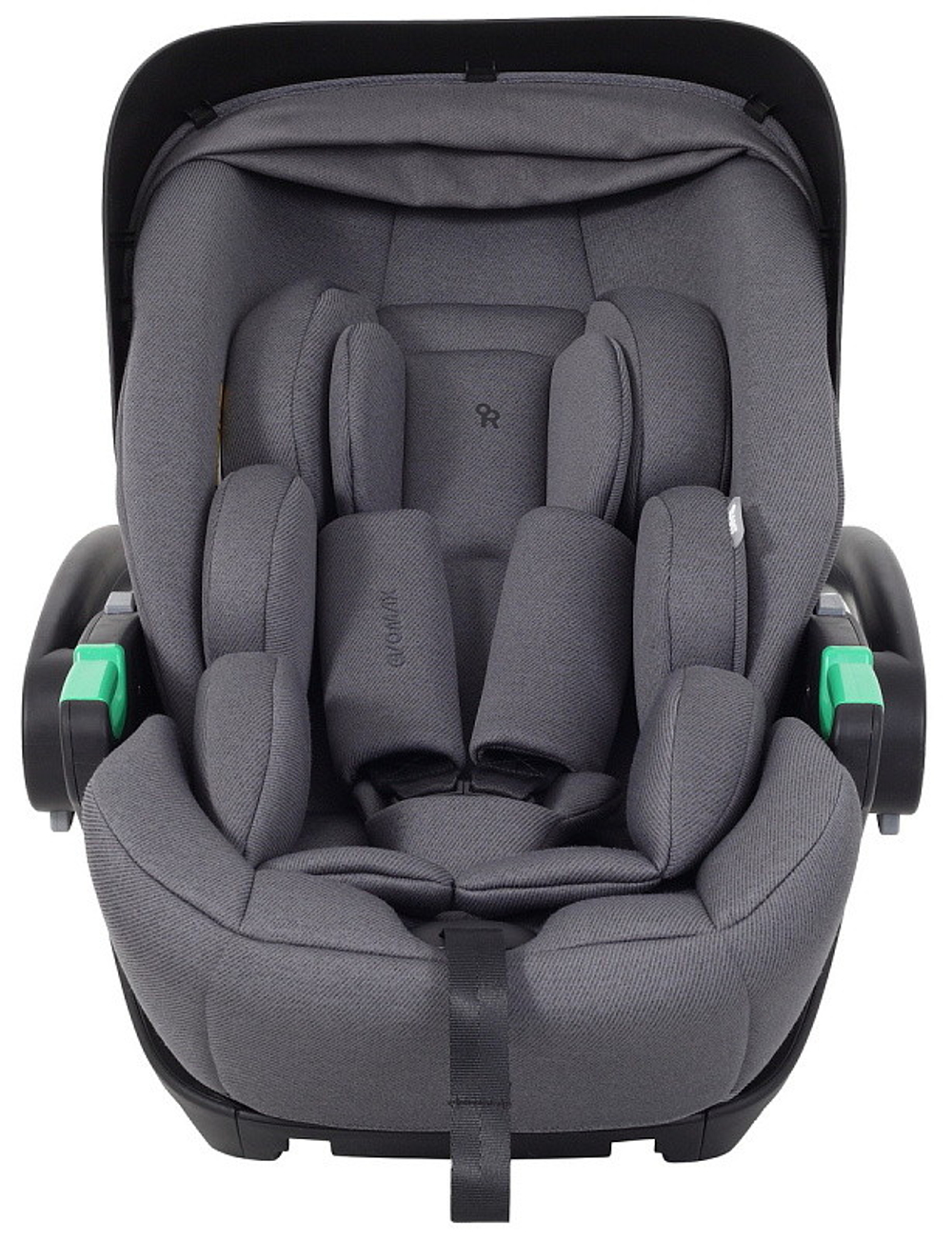Детская коляска Rant Teo Soft 3 в 1 с автокреслом Evomax Grey Graphite