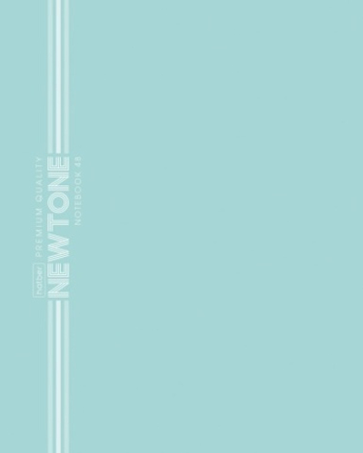 "Premium" Тетрадь 48л А5ф клетка 80г/кв.м Обл. мел.картон ламинация Soft-touch на скобе NEWtone PAST