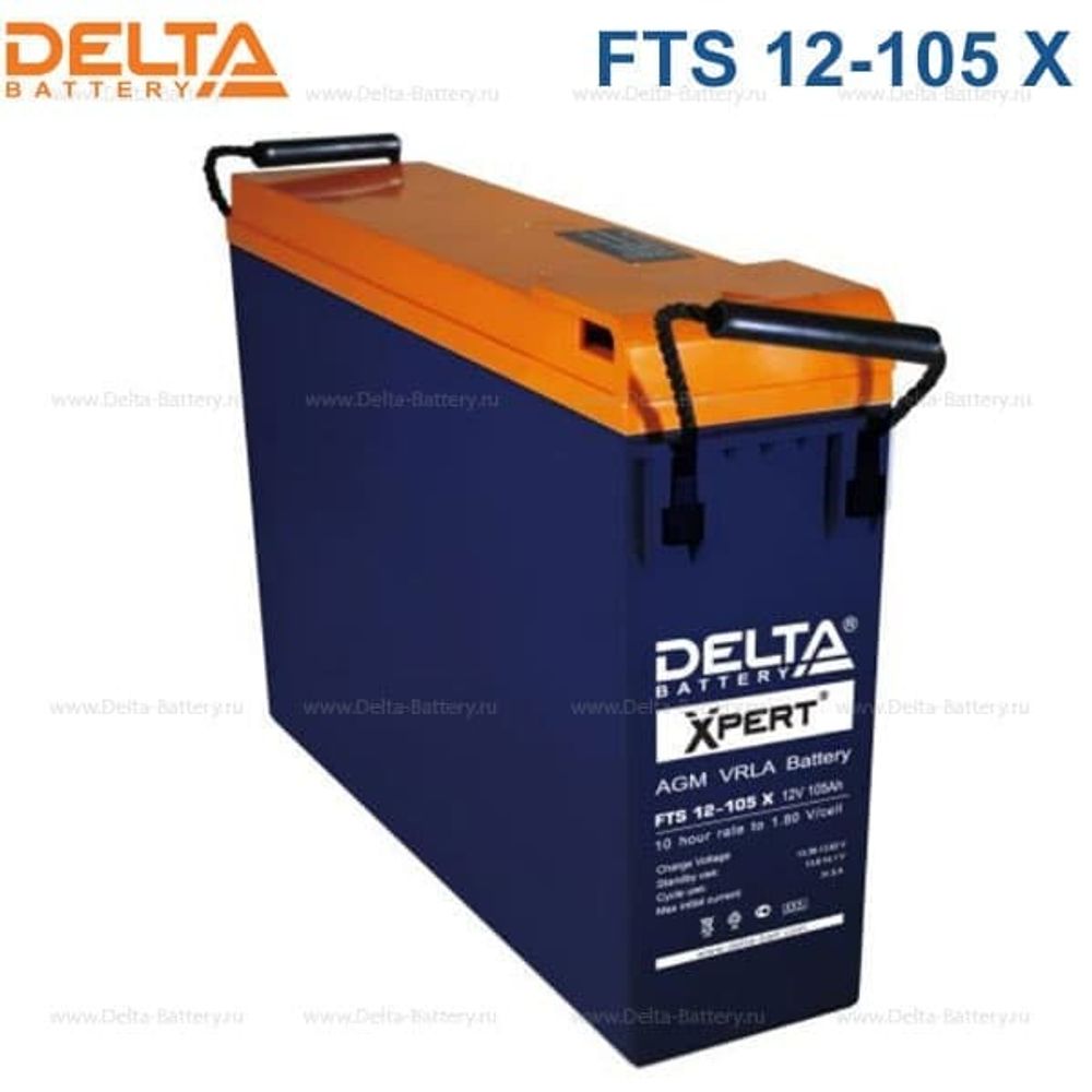 Аккумуляторная батарея Delta FTS 12-105 X (12V / 105Ah)