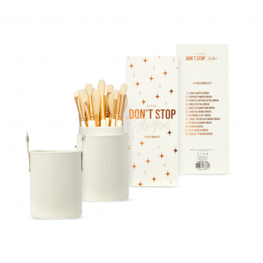 Be Bella Cosmetics Набор кистей 12 штук Dont Stop Brush Set