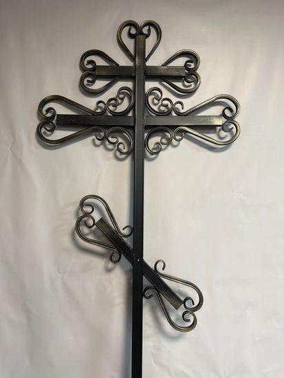 Металлический крест СОКОЛ