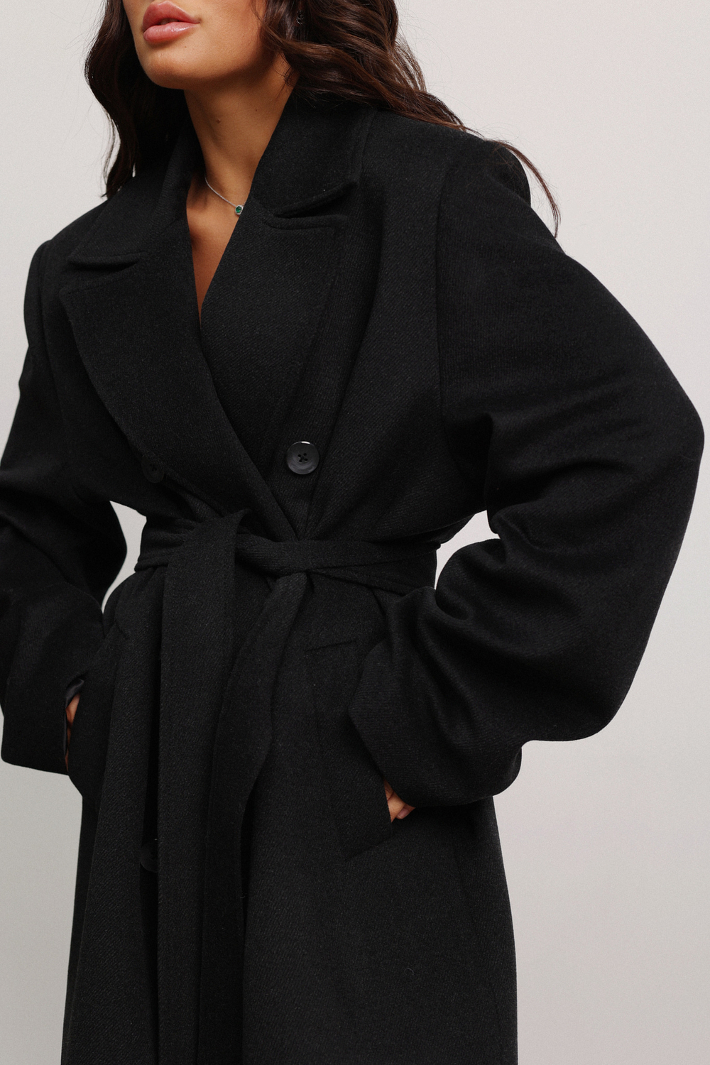 Пальто OVER миди