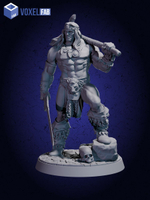 Жители Набор для настольных игр ДнД (DnD),Pathfinder, НРИ. Масштаб 32 мм (1:56). Миниатюры;