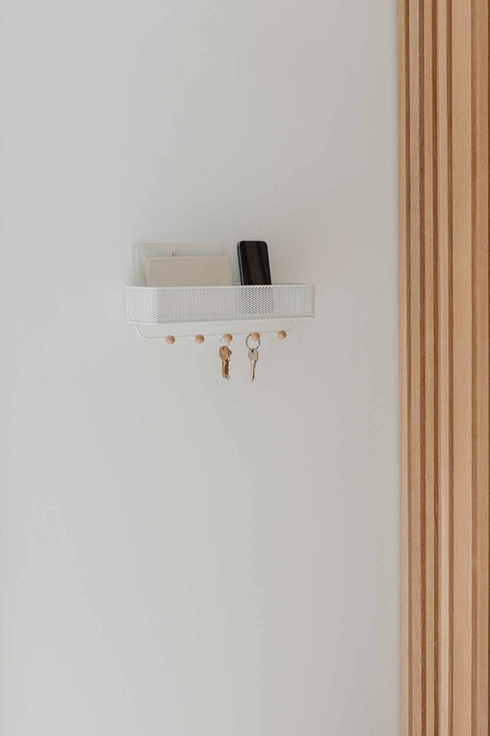 Полка-органайзер estique, белая