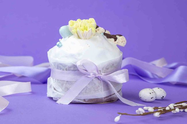 Авторский пасхальный кулич-творожный, 400 г