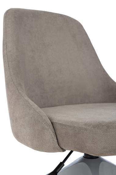 Кресло Бюрократ CH-340GLZ коричневый Marsell 22 крестов.4-луч. пластик пластик серый