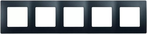 Etika Рамка 5 антрацит 672585