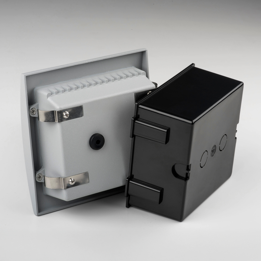 383694 Светильник ESTRA LED 5W 250LM 120G СЕРЫЙ 4000K IP55