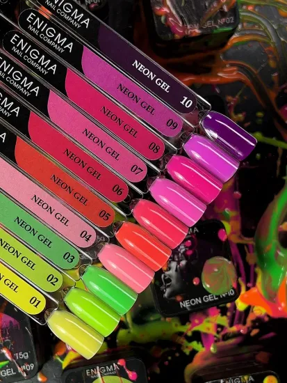 Гель для наращивания ENIGMA NEON gel 05 15g.