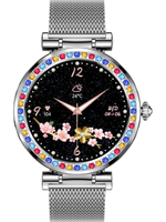 Смарт часы PARASMART Selena CF30, серебристый