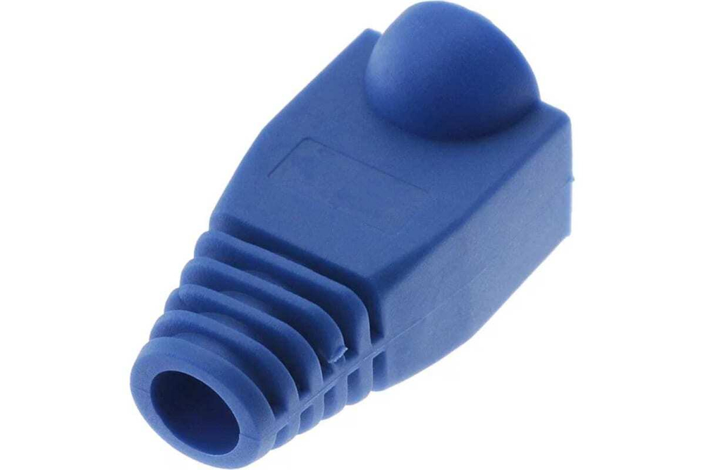 Колпачок REXANT RJ-45, синий, 100 шт 05-1209