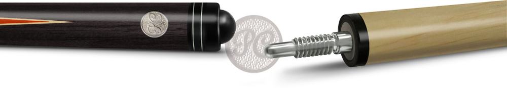 14-1-Р Кий Практик 6 запилов 2 РС, черный граб/красн.граб(РС)