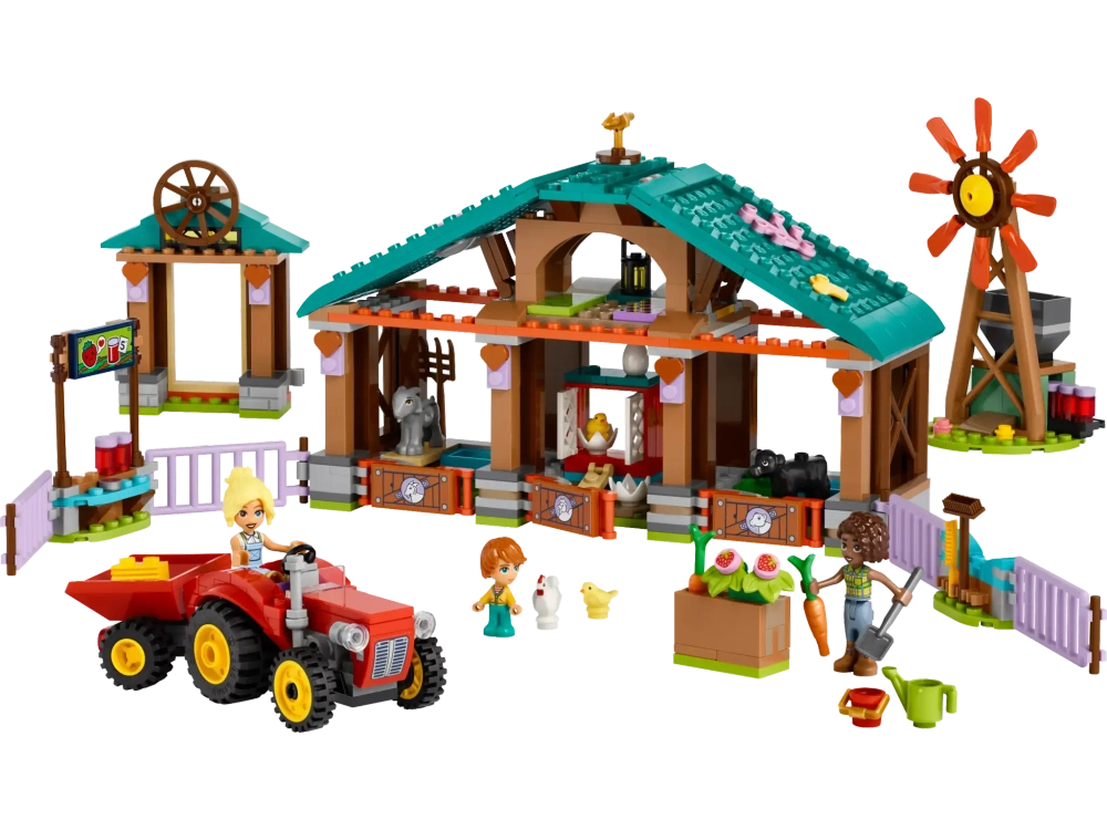 Конструктор LEGO Friends 42617 Приют для сельскохозяйственных животных