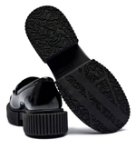 Кожаные лоферы box action Armani Exchange - черный(XDA005 XV878)