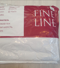 Одеяло "Fine Line" Ideal 140/205 лебяжий пух