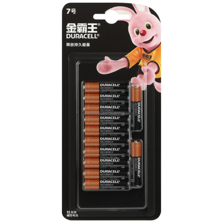 Батарейки Duracell ААА алкалиновые 1,5v 12 шт. LR03-12BL Basic (CN)