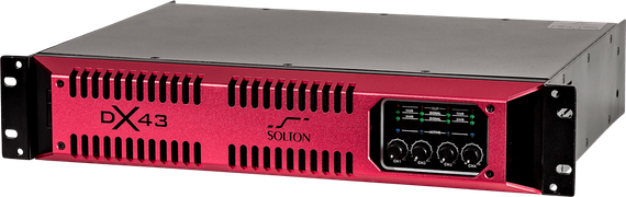 Solton DX 43 - Усилитель 4-х канальный; 4x 300 Вт на 8 Ом; 4x 450 Вт на 4 Ома; 2x 900 W на 8 Ом в Мо