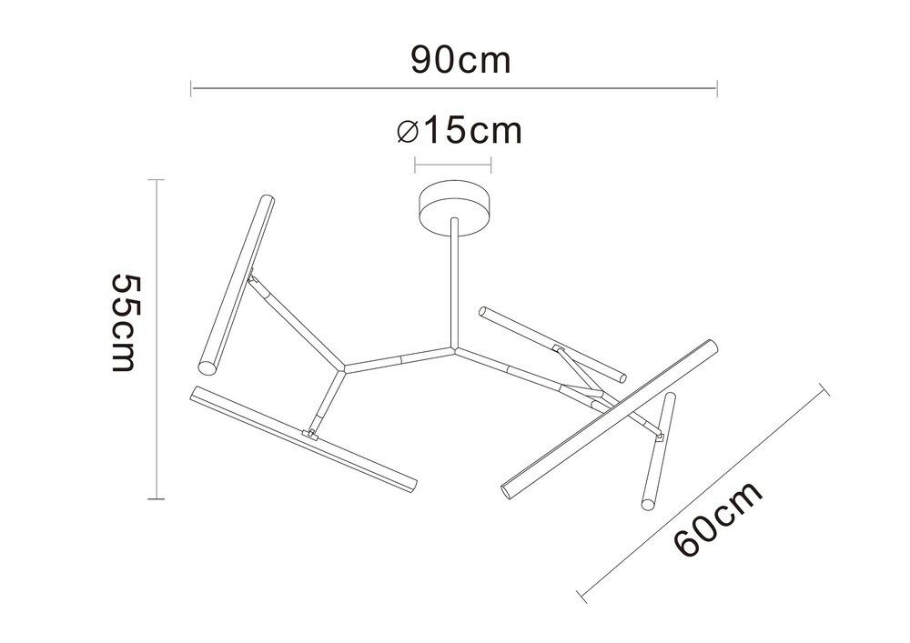 Люстра на штанге Arte lamp