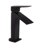 Смеситель для раковины с каскадным изливом URBAN CHIC 210101NM чёрный